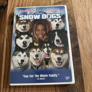Snow Dogs Disney DVD Tested Working Cuba Gooding Jr Family